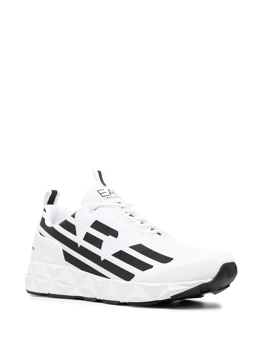 Ea7 Emporio Armani two-tone lace-up sneakers