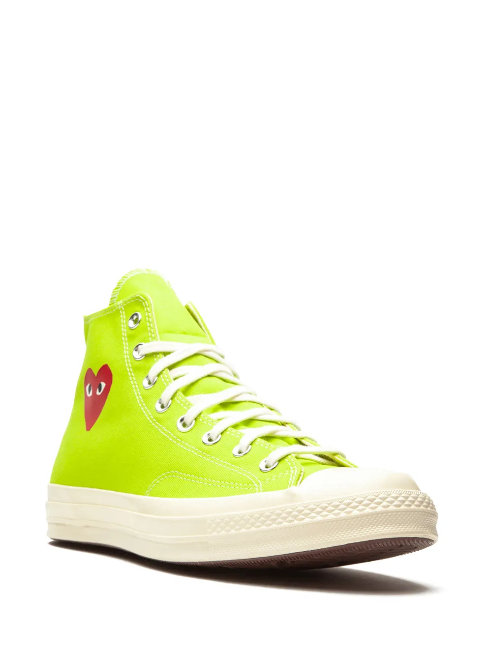 Converse x Comme des Garçons Chuck 70 Hi AC "Bright Green" sneakers