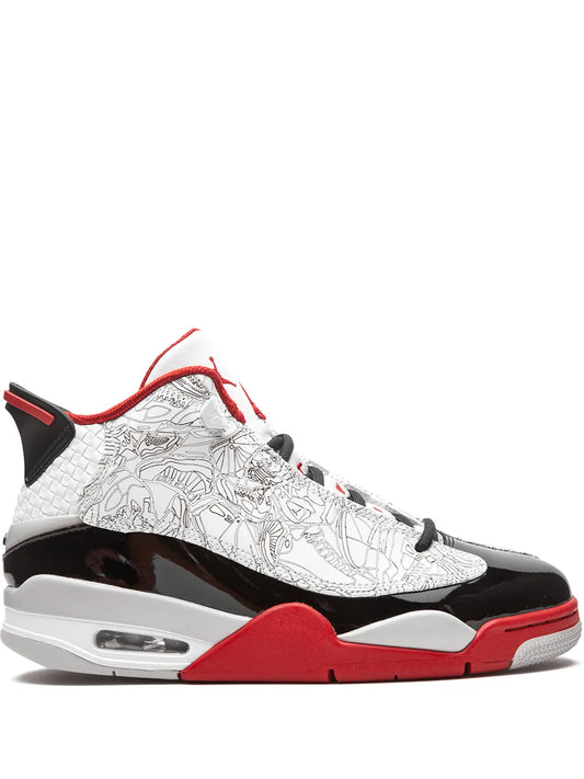 Jordan Air Jordan Dub Zero "White/Black/Varsity Red" sneakers