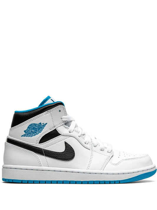 Jordan Air Jordan 1 Mid "White/Laser Blue" sneakers