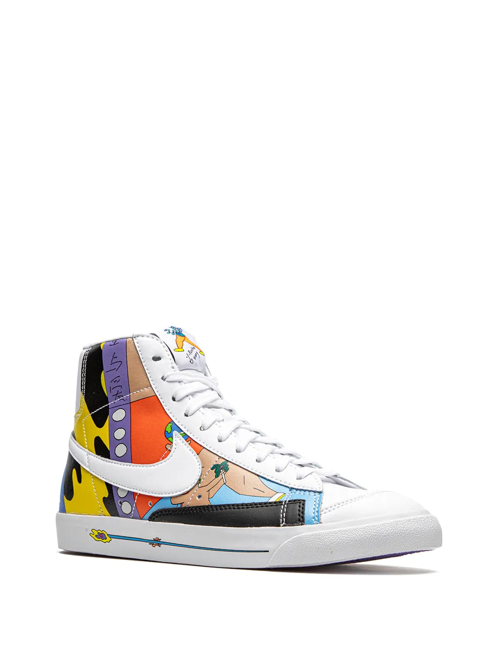 Nike x Ruohan Wang Blazer Mid '77 Flyleather QS sneakers