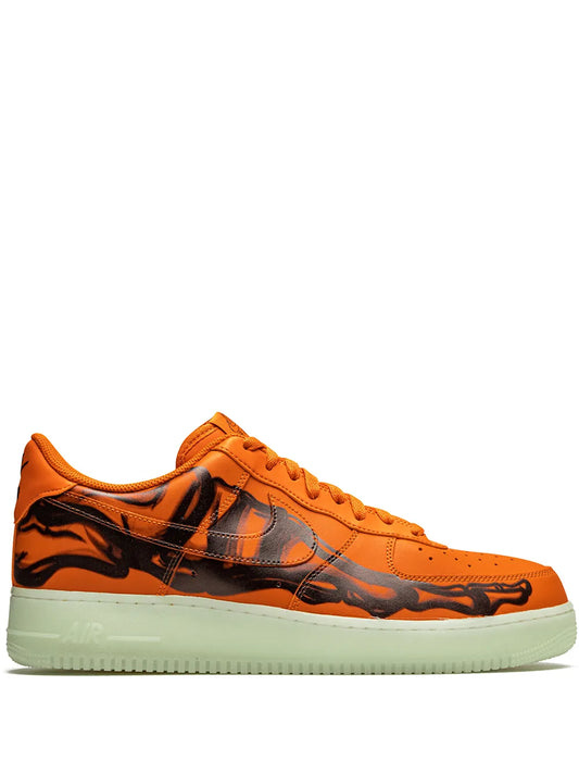 Nike Air Force 1 Low "Orange Skeleton" sneakers
