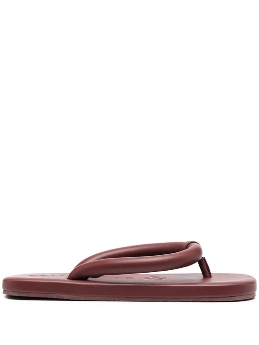 CamperLab Hastalavista leather flip flops