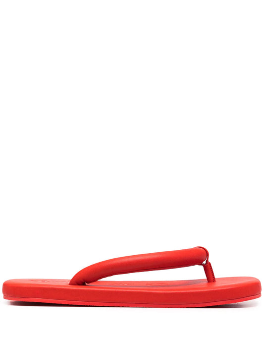 CamperLab Hastalavista leather flip flops