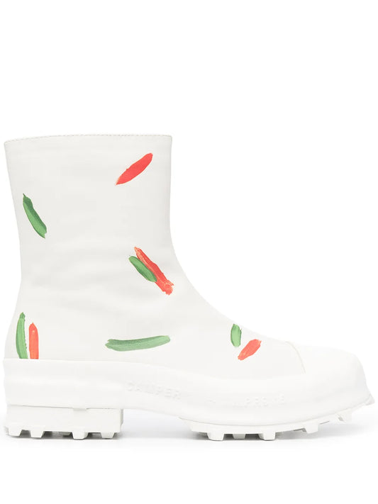 CamperLab Traktori paint print boots