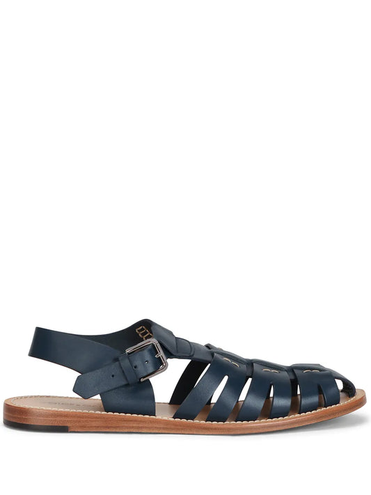 Dolce & Gabbana Pantheon leather gladiator sandals