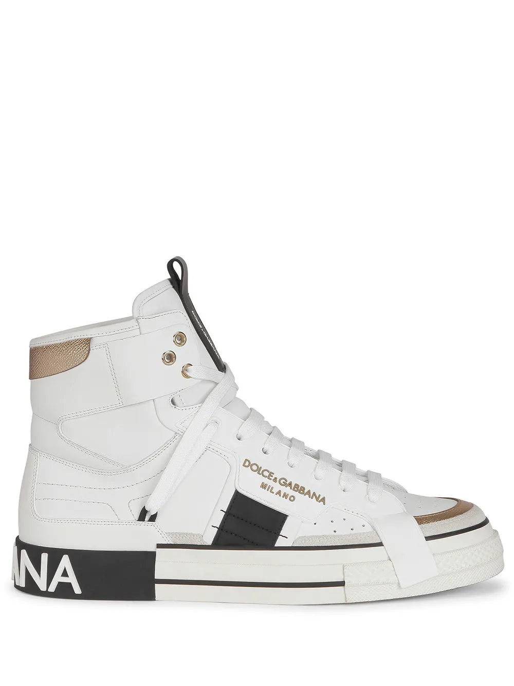 Dolce & Gabbana high-top lace-up sneakers