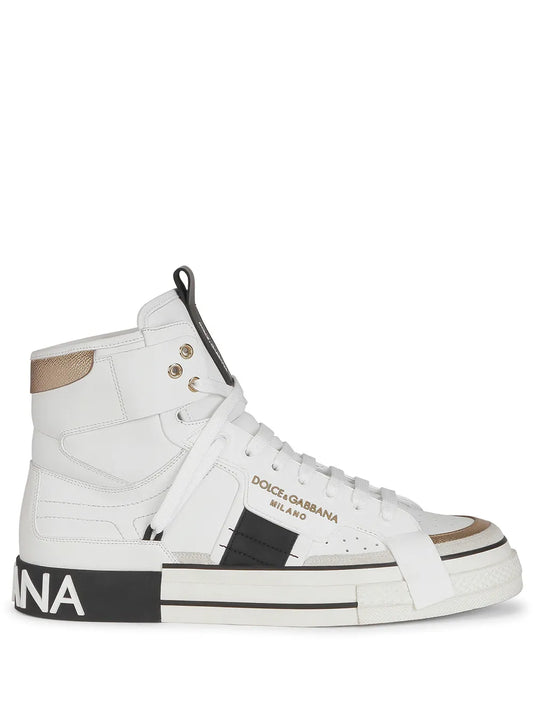 Dolce & Gabbana high-top lace-up sneakers