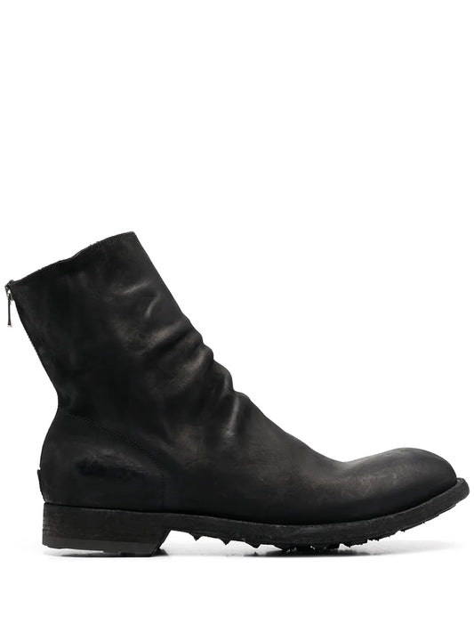 Officine Creative matte calf leather zip boots