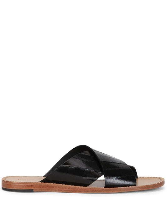 Dolce & Gabbana Pantheon leather sandals