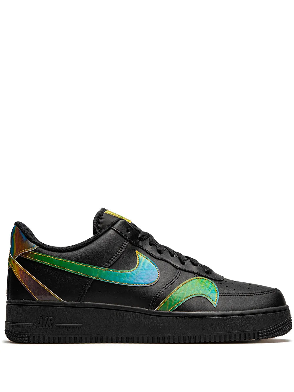 Nike Air Force 1 '07 LV8 "Misplaced Swoosh - Black" sneakers