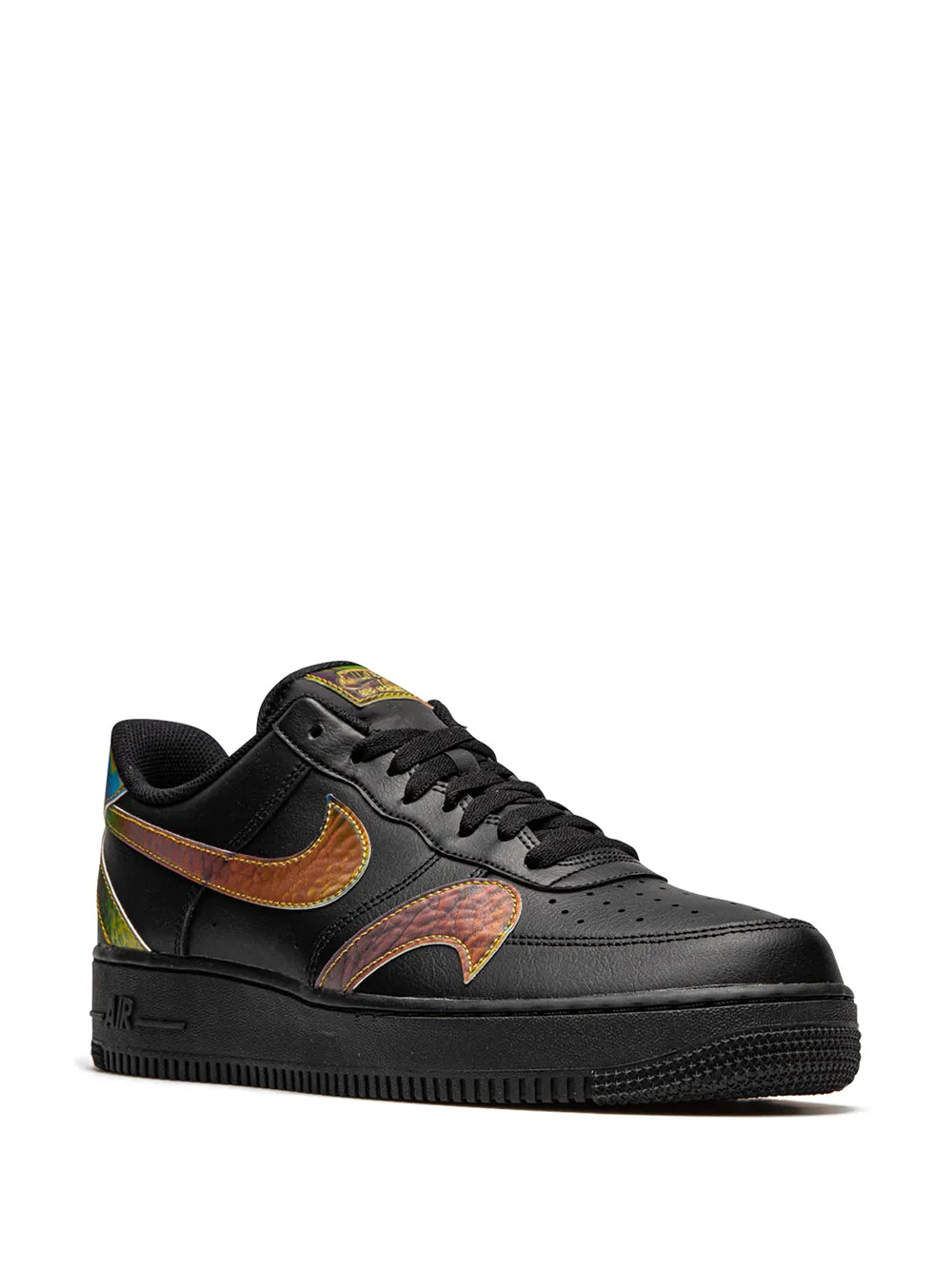 Nike Air Force 1 '07 LV8 "Misplaced Swoosh - Black" sneakers