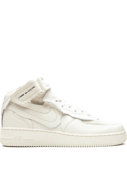Nike x Comme Des Garçon Air Force 1 Mid "White" sneakers