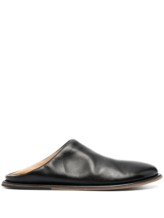 Marsèll round-toe leather mules