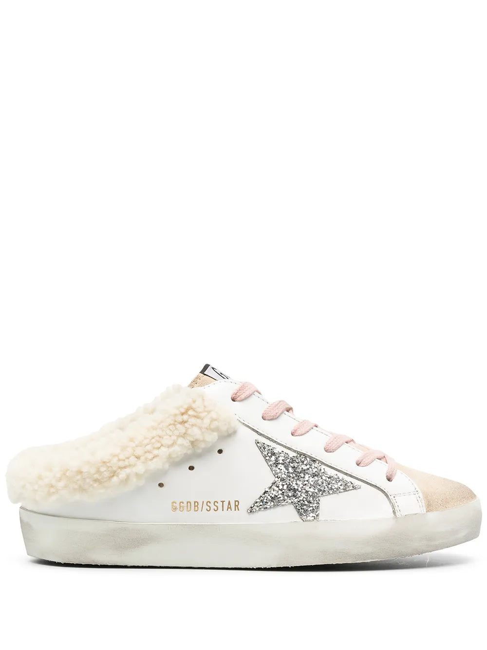 Golden Goose GWF00110.F000798.80194-80194 CAPPUCCINO WHITE SILVER