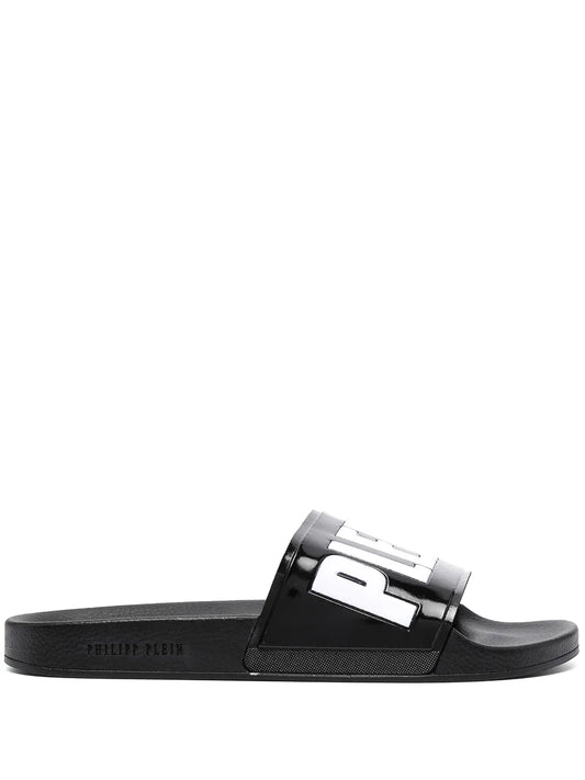 Philipp Plein logo-print slides