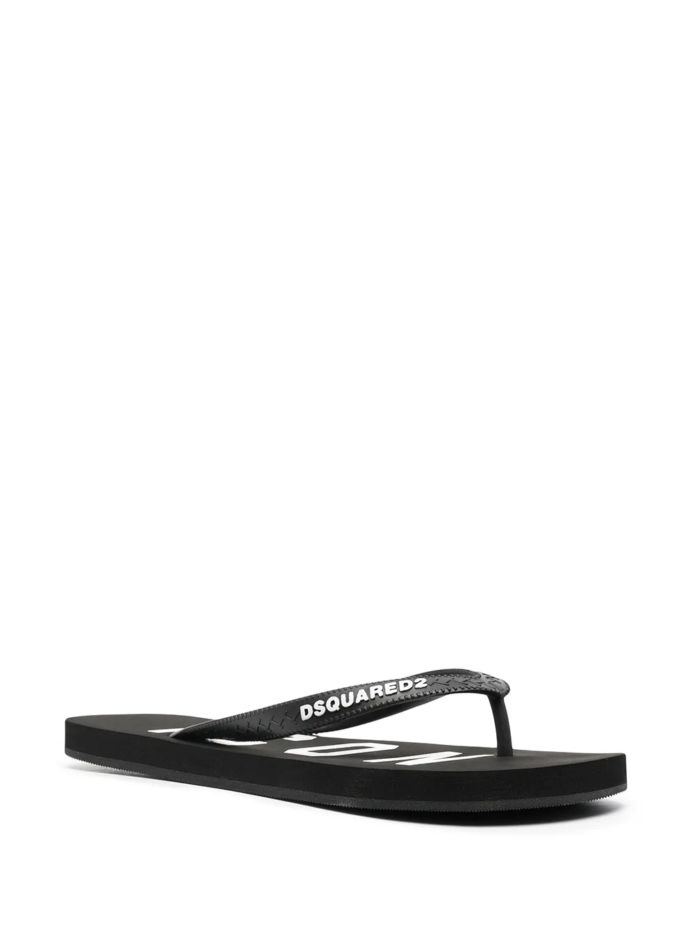 DSQUARED2 logo-strap flip flops