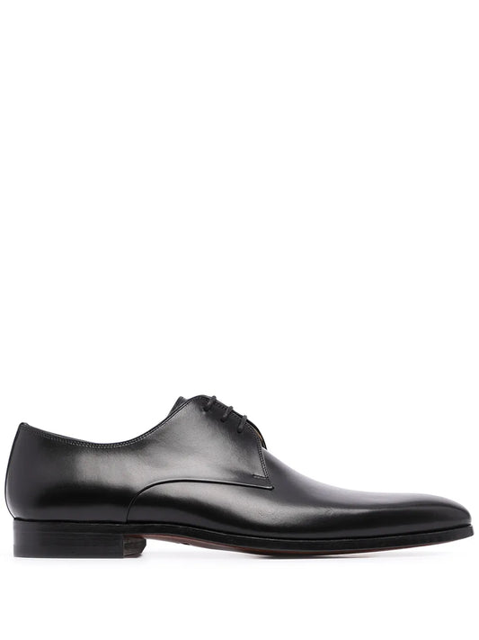 Magnanni Negro leather oxford shoes