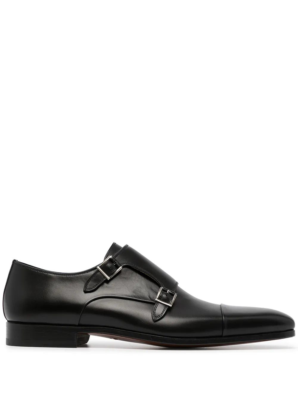 Magnanni double-buckle monk shoes