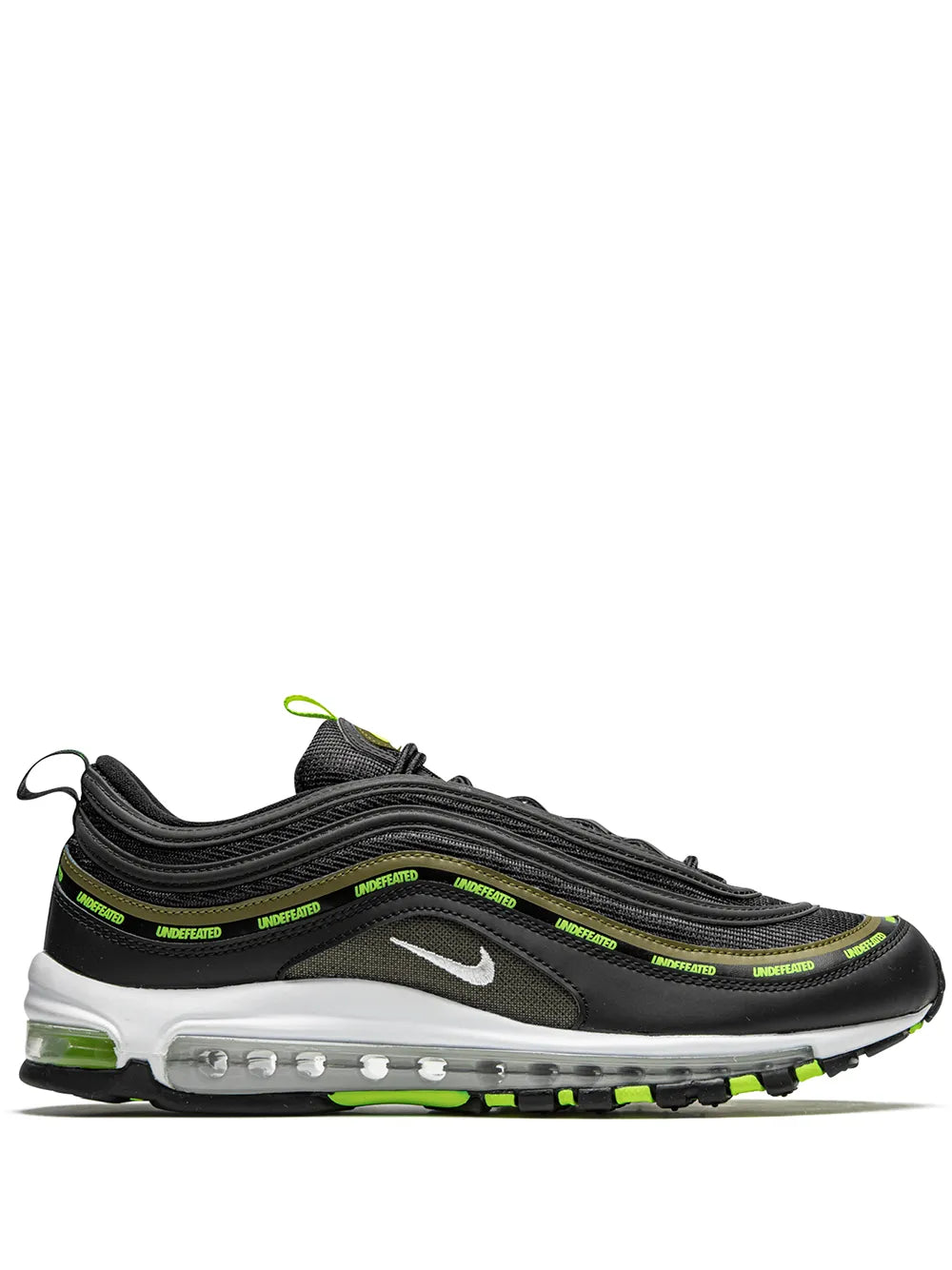 Nike x Undefeated Air Max 97 "Black Volt" sneakers