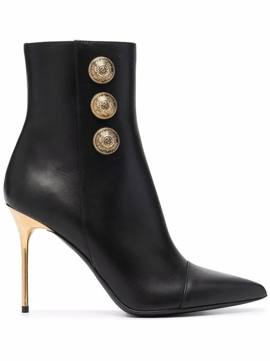 Balmain Roni leather ankle boots