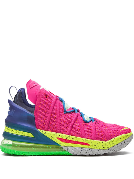 Nike LeBron 18 "Los Angeles By Night" sneakers