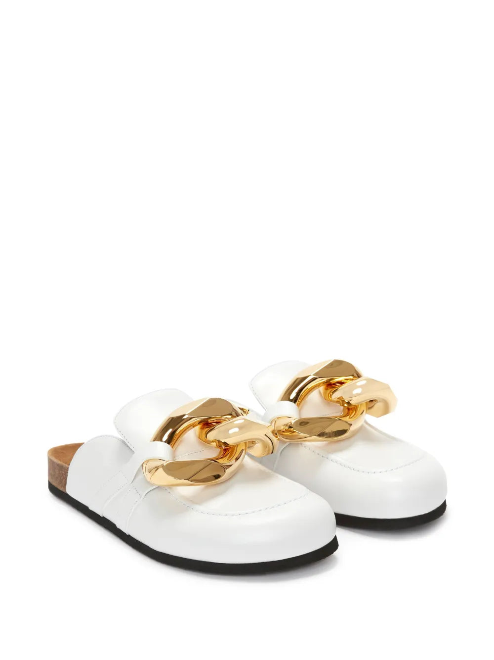 JW Anderson chain-link leather loafers