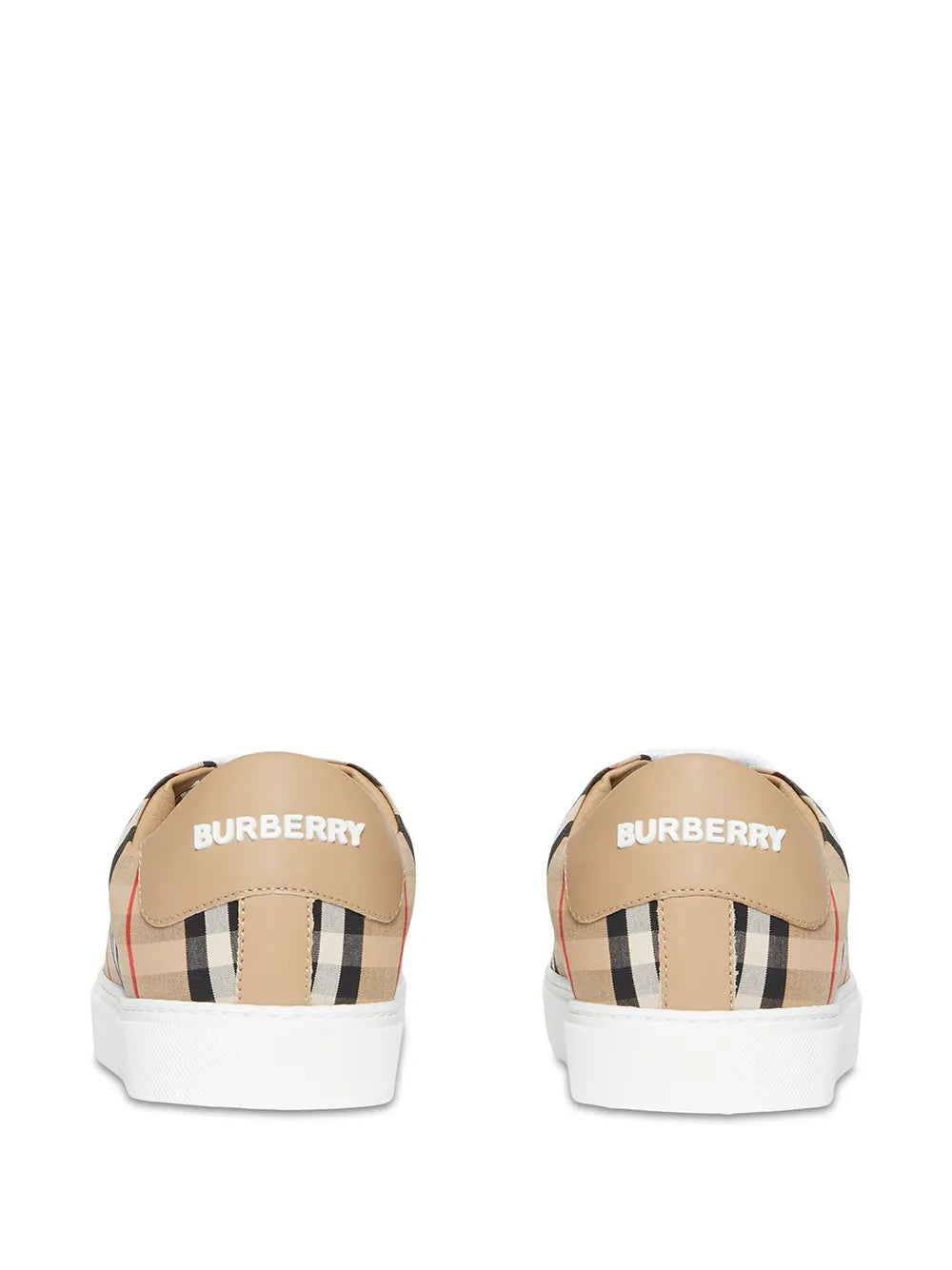 Burberry Vintage Check lace-up sneakers