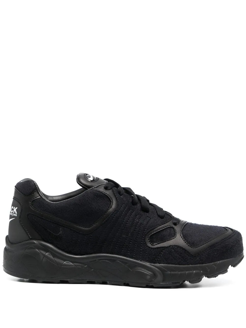 Black Comme Des Garçons x Nike low-top sneakers