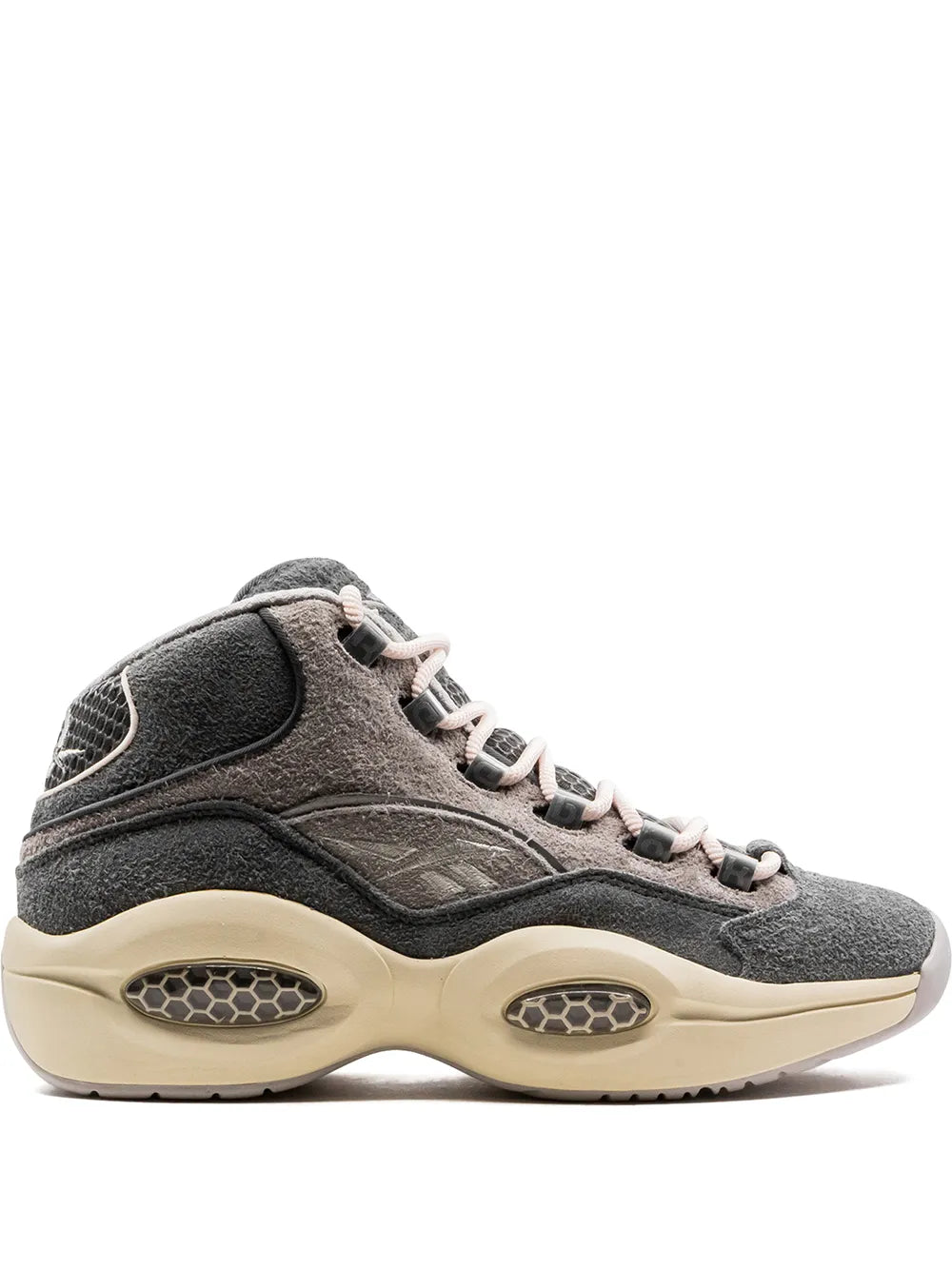 Reebok Question Mid "Grey Suede" sneakers