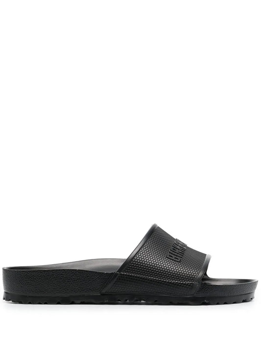 Birkenstock Barbados EVA logo-embossed sliders