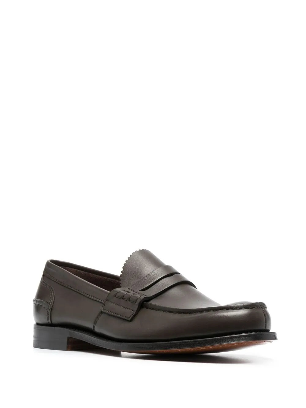 Church's polished-finish round-toe loafers
