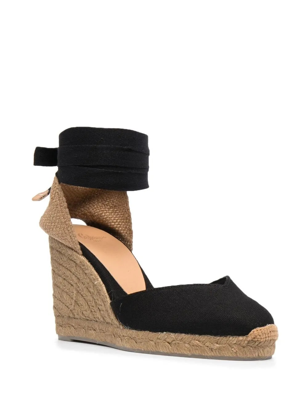 Castañer almond-toe raffia sandals