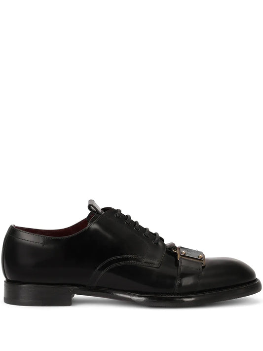 Dolce & Gabbana logo-plaque Derby shoes