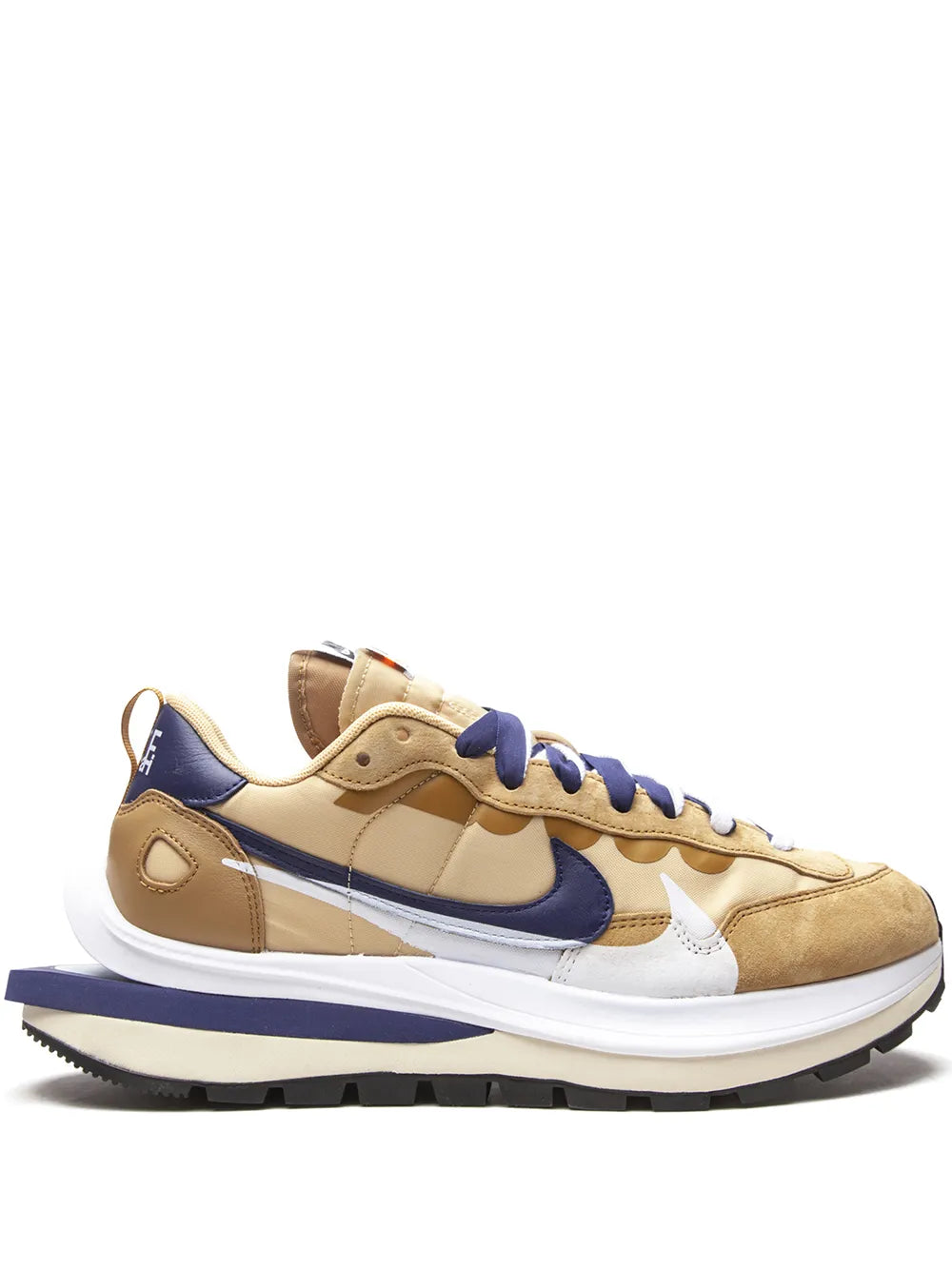 Nike x sacai VaporWaffle "Tan Navy" sneakers