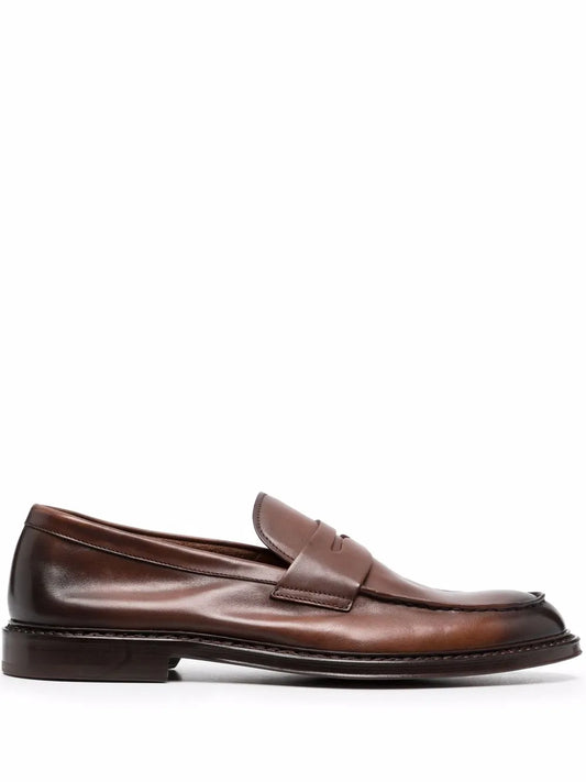 Doucal's distressed loafers