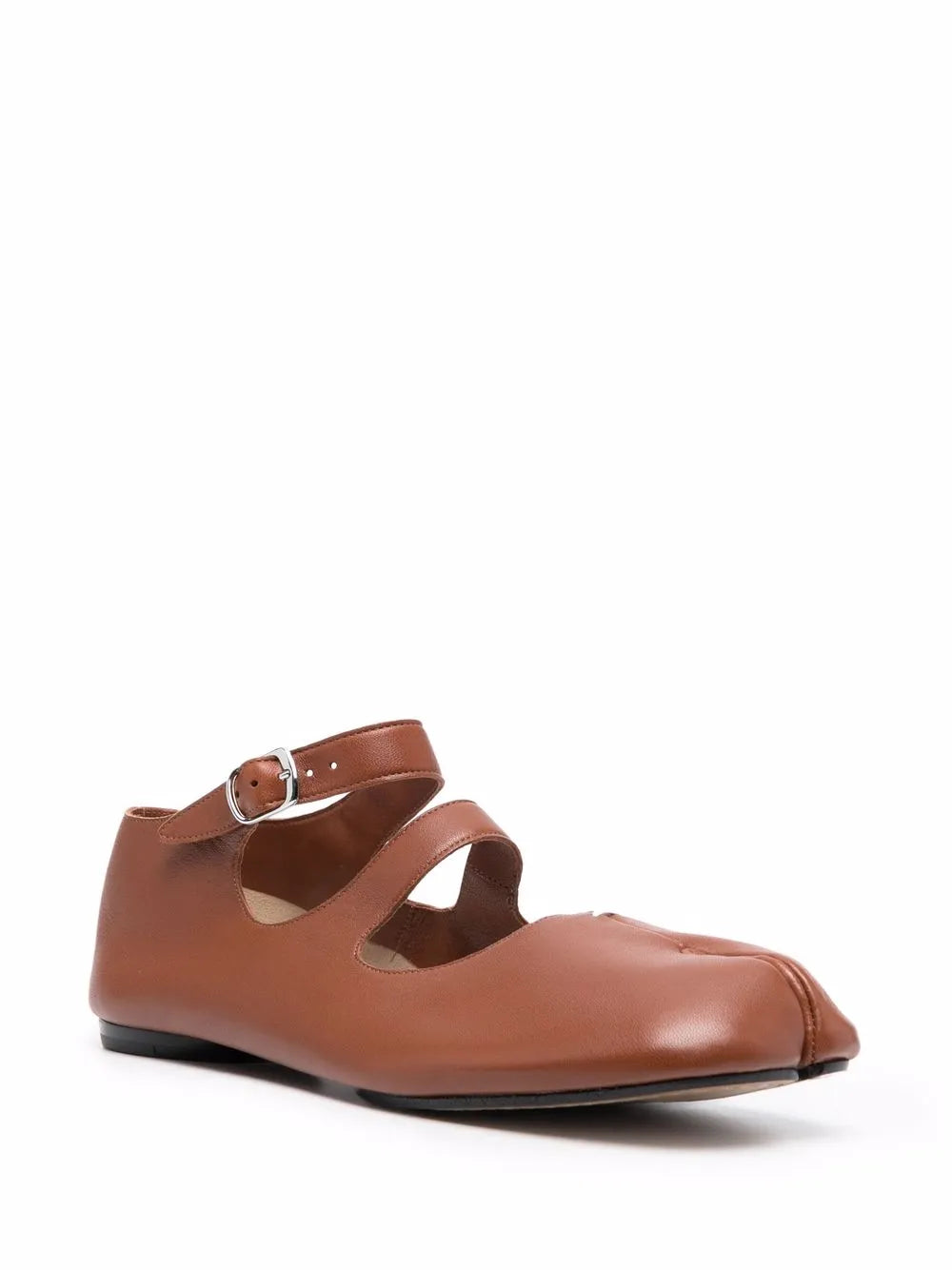 Maison Margiela Tabi leather ballerina shoes