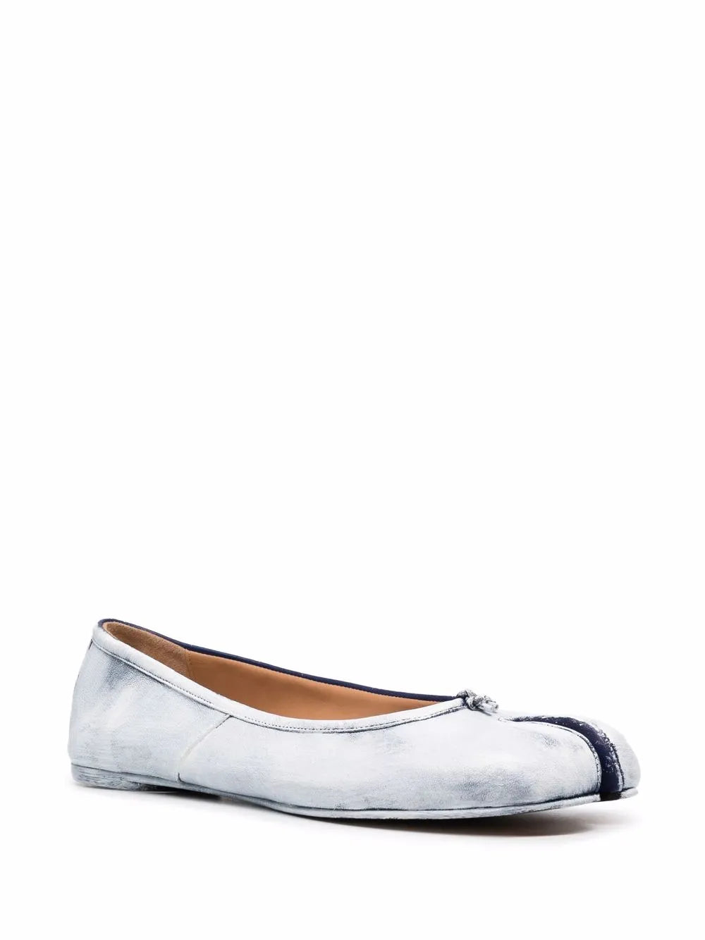 Maison Margiela Tabi leather ballerina shoes