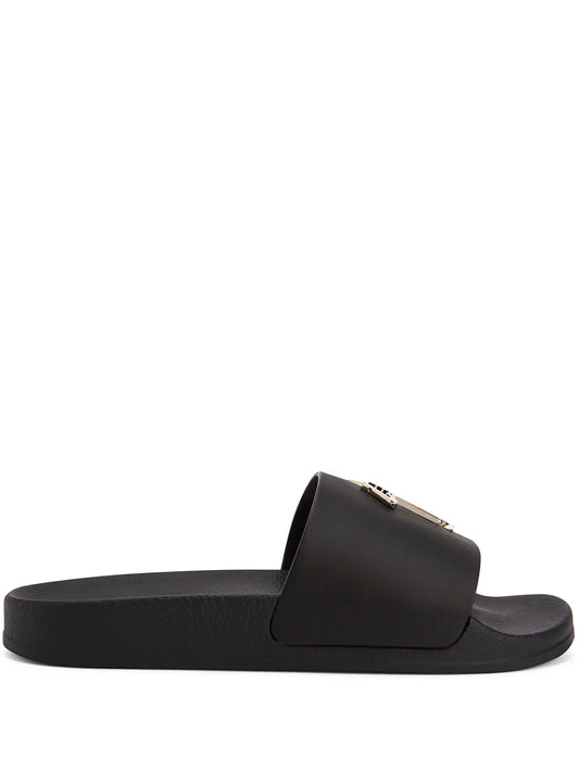 Giuseppe Zanotti Brett leather slides