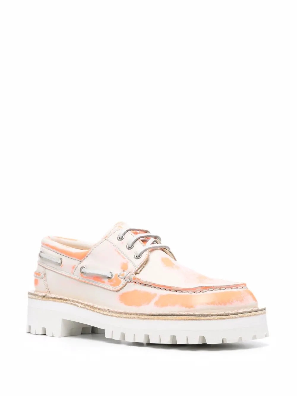 CamperLab tie-dye lace-up shoes