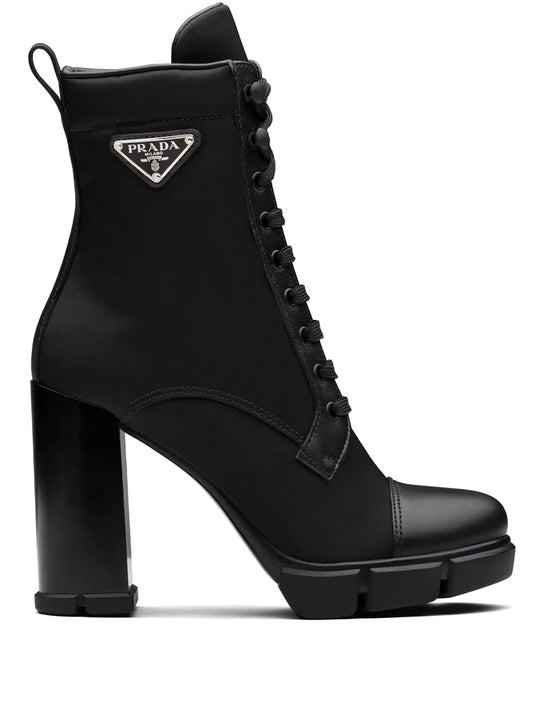 Prada triangle-logo 110mm boots