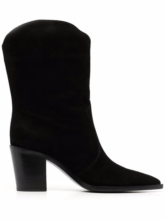 Gianvito Rossi Denver 70mm suede ankle boots