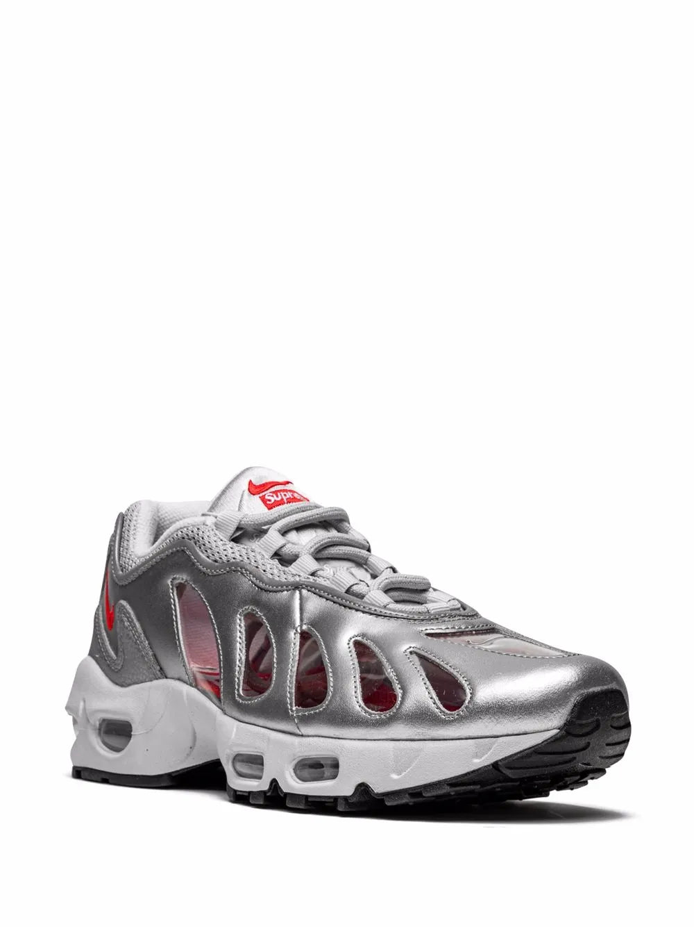 Nike x Supreme Air Max 96 "Silver" sneakers