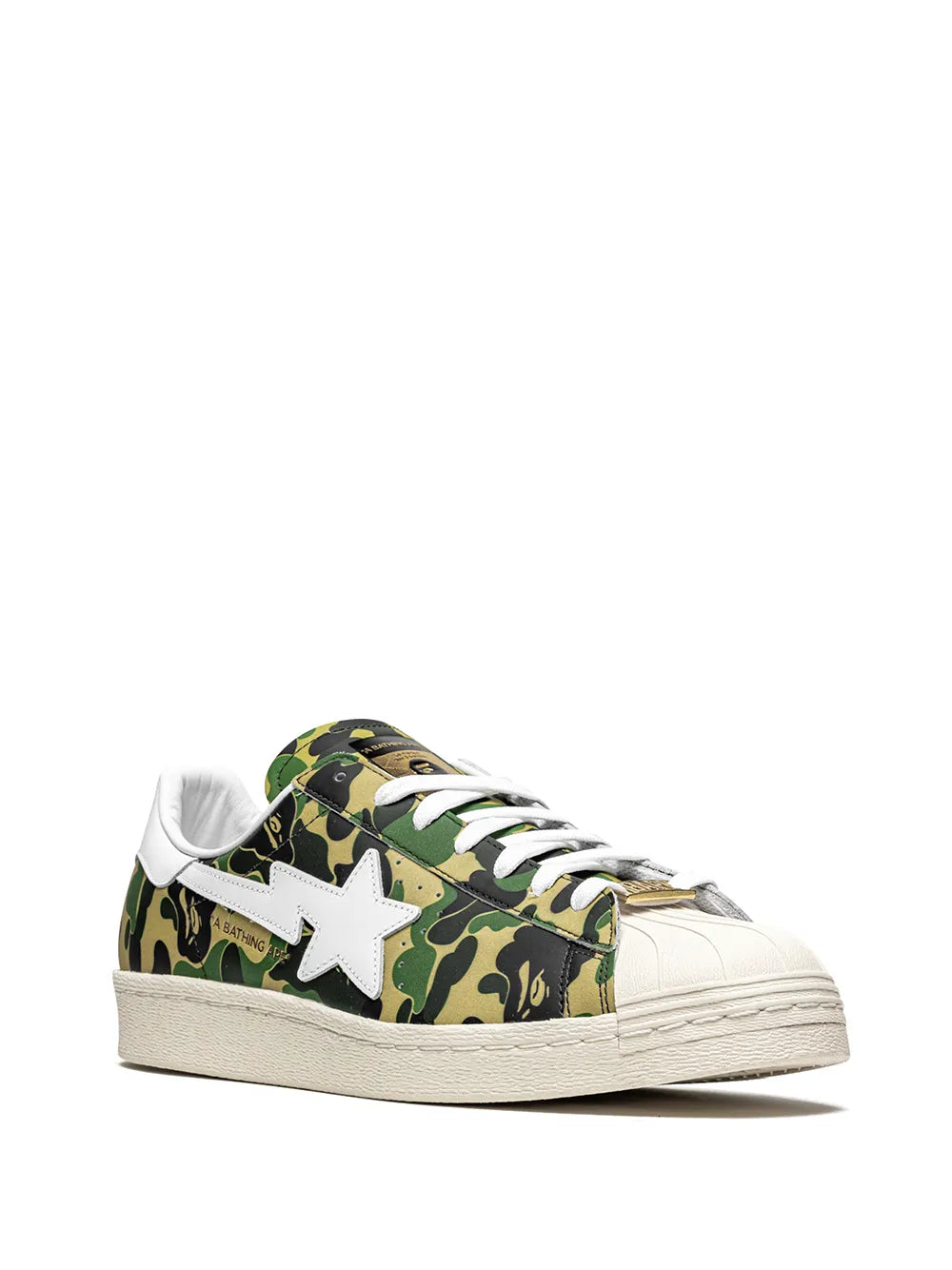 adidas x Bape Superstar ''Green Camo'' sneakers