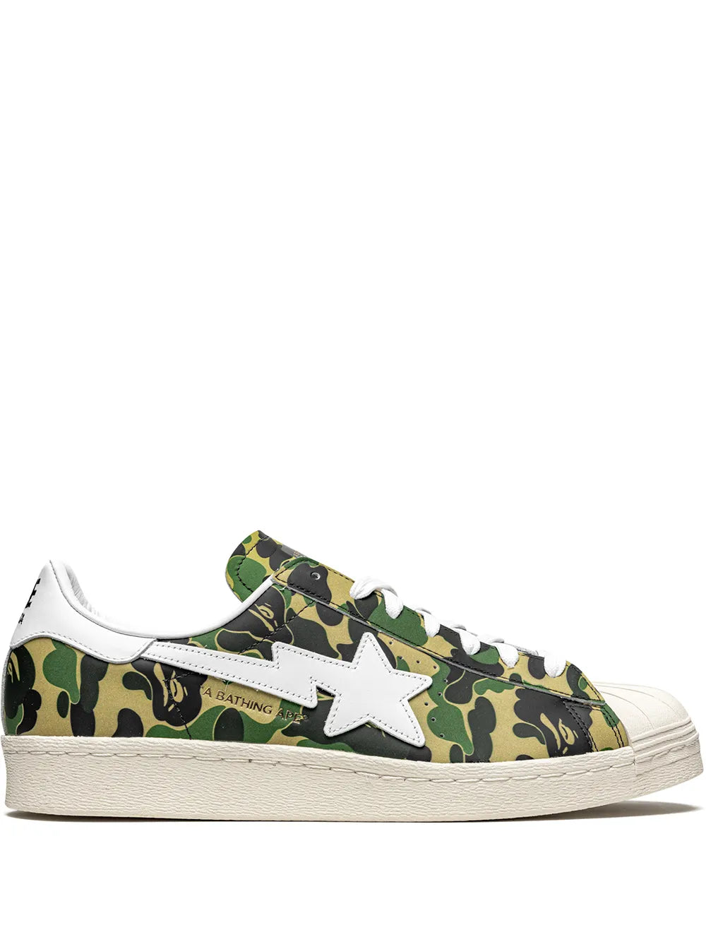 adidas x Bape Superstar ''Green Camo'' sneakers
