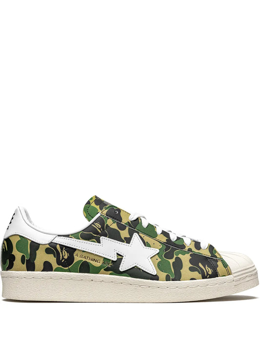 adidas x Bape Superstar ''Green Camo'' sneakers
