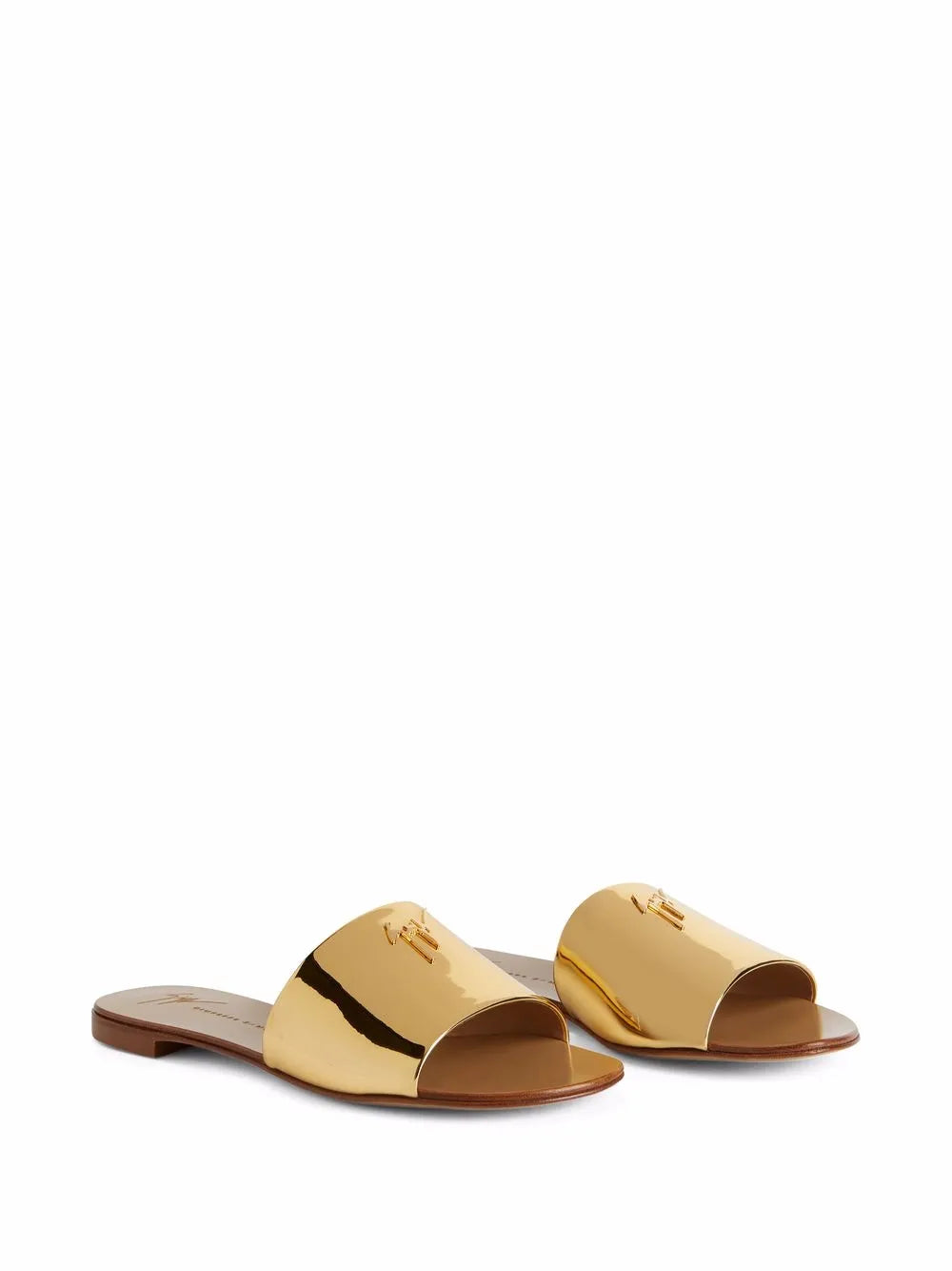 Giuseppe Zanotti Shirley metallic slides