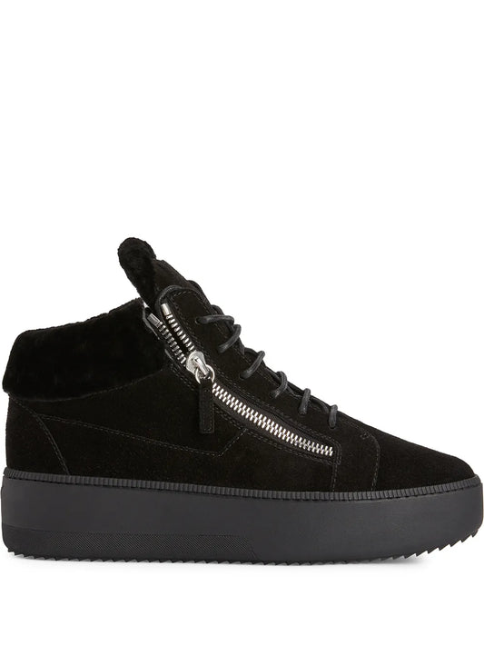 Giuseppe Zanotti Kriss suede platform sneakers