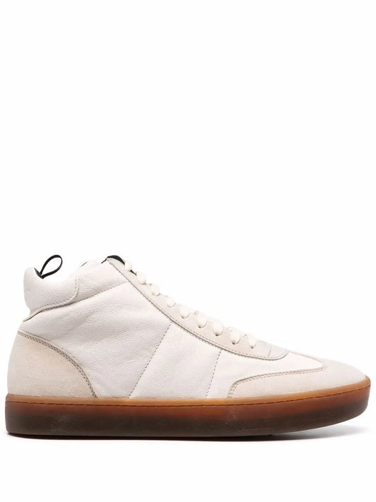 Officine Creative kombined leather sneakers