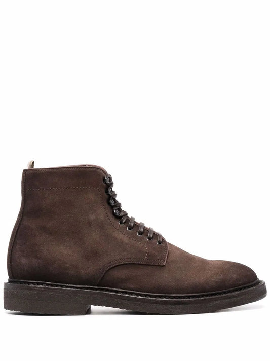 Officine Creative Hopkins suede-leather boots